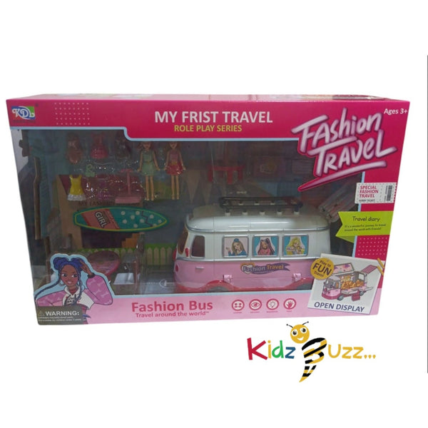 Kids Doll with Bus Toy A Perfect Set Creative Play and Adventure