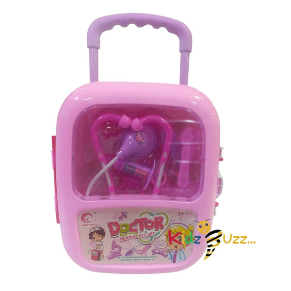 Little Doctor Trolley Set For Kids - Pretend Play Set