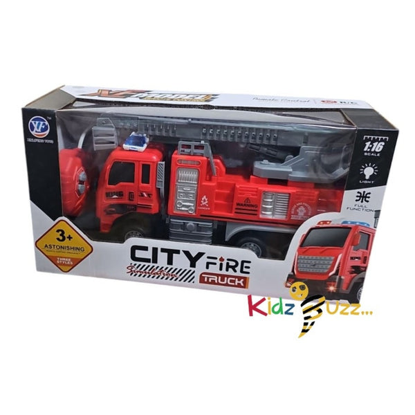 Remote Control Rechargeable 1:16 XF Model City Fire Truck