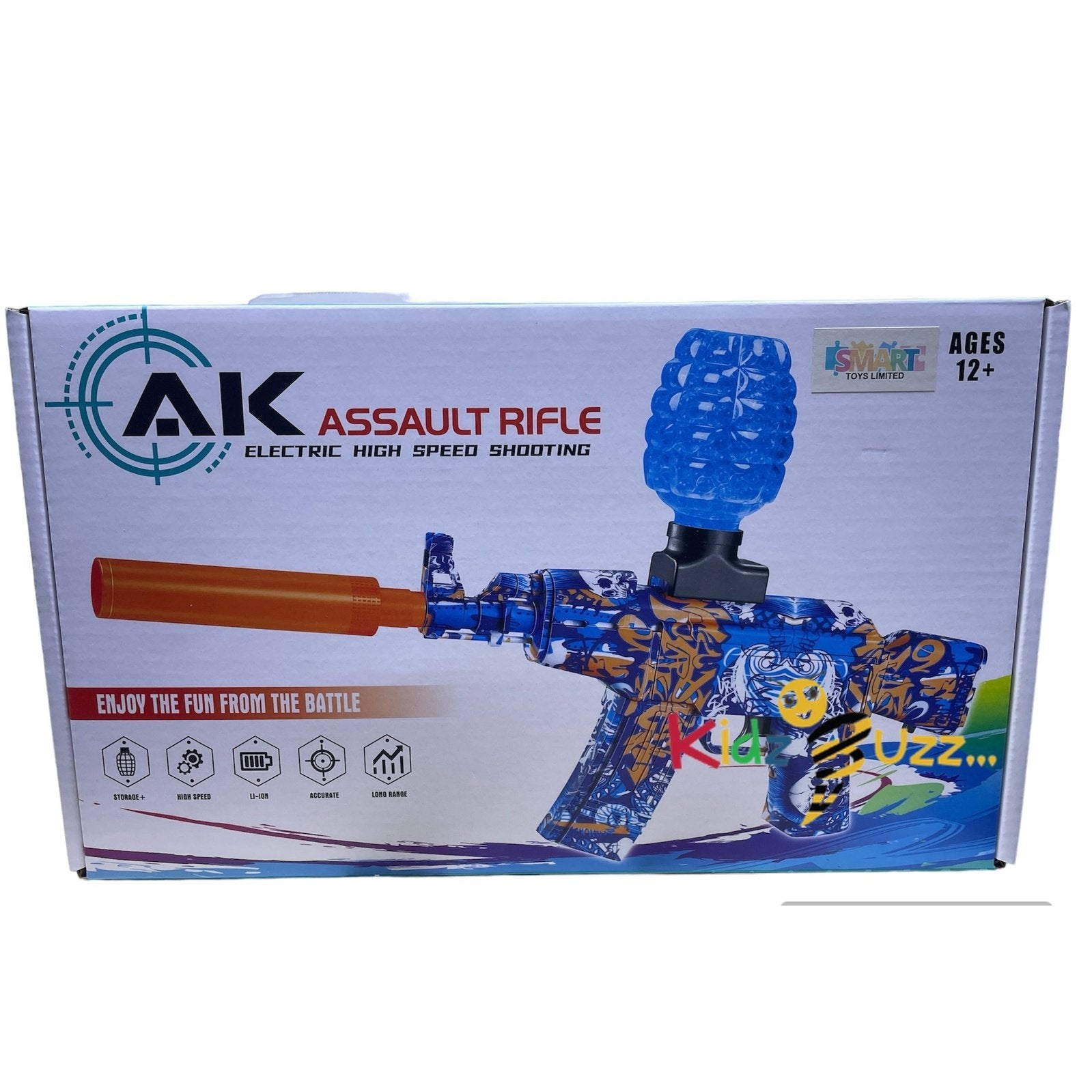 AK Assault Rifle Water Bullet Gun | kidzbuzzz