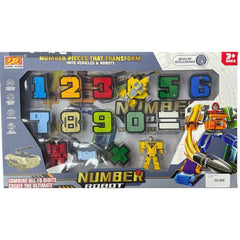 Number Robots Toy - kidzbuzzz