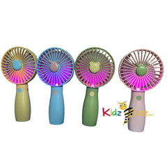 Handheld Fan W/Light