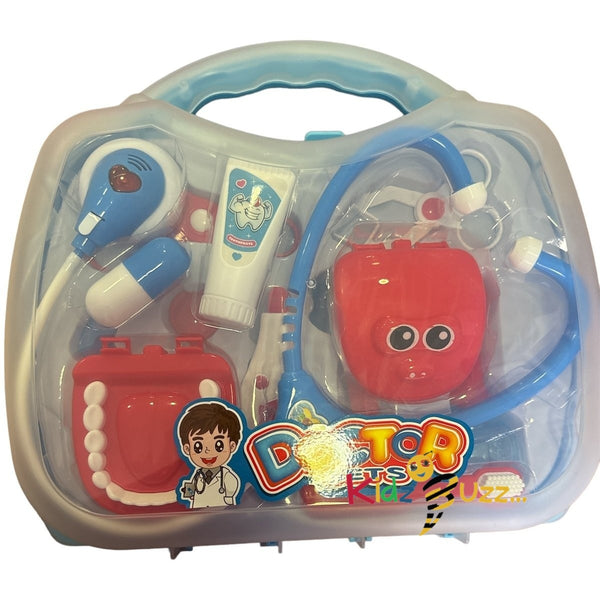 Blue Doctor Play Set- Pretend Play Toy I Leraning Toy For Kids