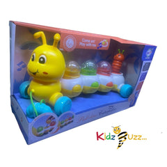 Pull Line CaterPillar Toy For Kids