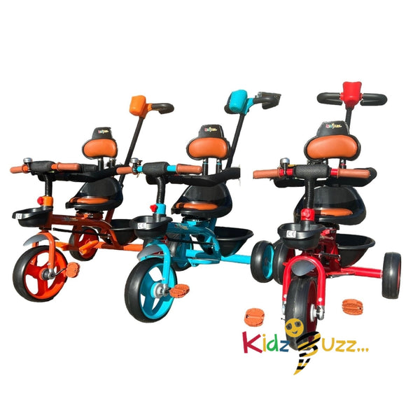 Ride On Pedal Tricycle Children Kids Smart 3 Wheeler - 360 Degree Seat Rotate