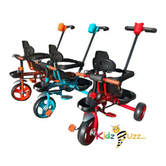 Ride On Pedal Tricycle Children Kids Smart 3 Wheeler - 360 Degree Seat Rotate