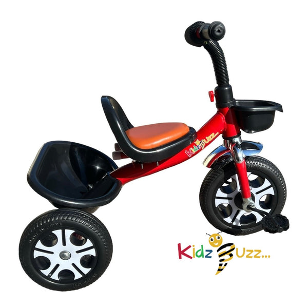 Scooter Ride On Pedal Tricycle Children Kids Smart 3 Wheeler -Red, Pink & Blue Color