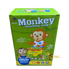 Monkey Drumming Show 4D Dazzling Light