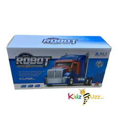 Tranformer Robot Super Change 2 in 1 Truck With Light and Music Toy