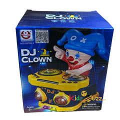 DJ Rock Clown Toy Funny Electronic Gift