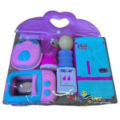 Mini Pink Kitchen Set For Kids - Kids Best Gift