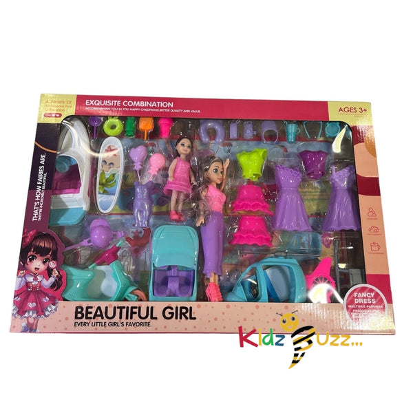 Beautful Girl Fancy Dress Toys For Kids