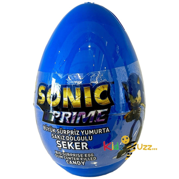 SONIC Surprise Big Egg Candy - Gum Center Filled With Candy Pack of 6