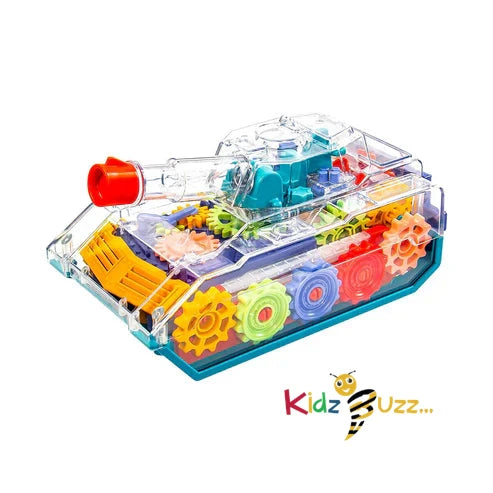 Transparent Gear Tank Toy