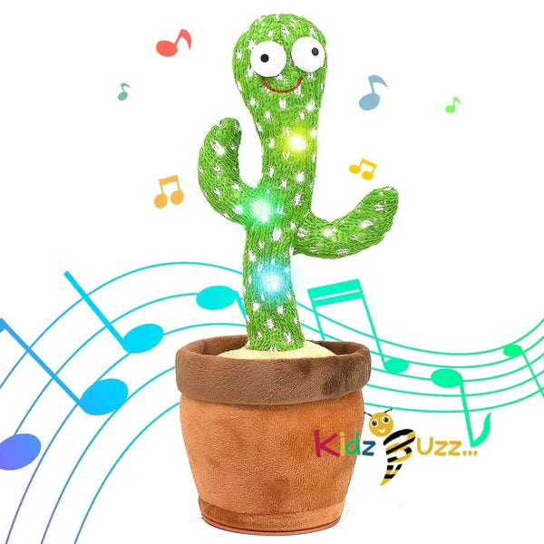 Singing & Dancing Cactus Rechargeable Toy For Kids Gift