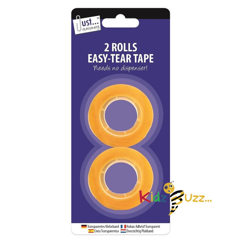 Easy Tear Tape 2 Rolls (Pack Of 3)