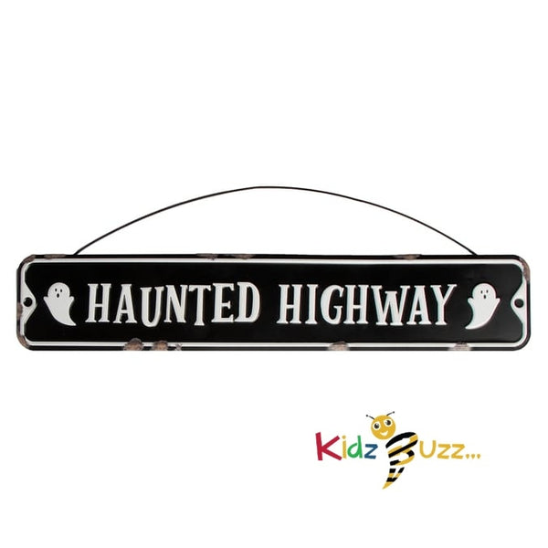 Halloween Metal Sign