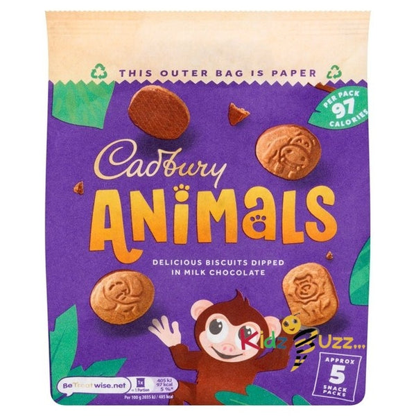 Cadbury Festive Animals 119G Pack Of 5