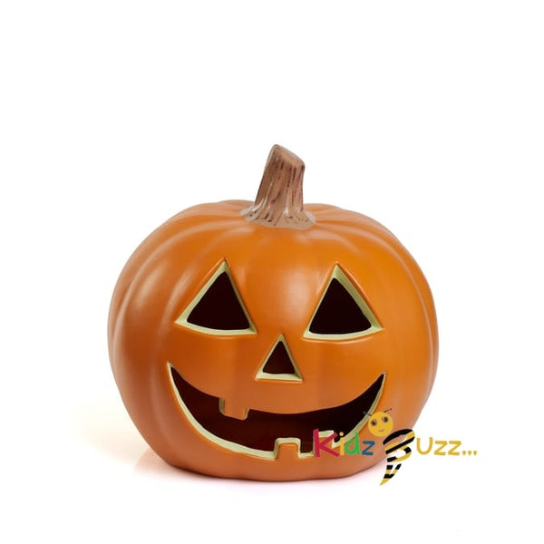 Battery powered pumpkin shape lantern Haunted House LED Light Up Pumpkin - Orange