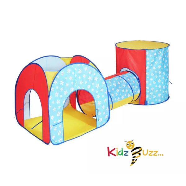 Chad Valley Bright Stars Baby Sensory Pop Up Combo Play Tent