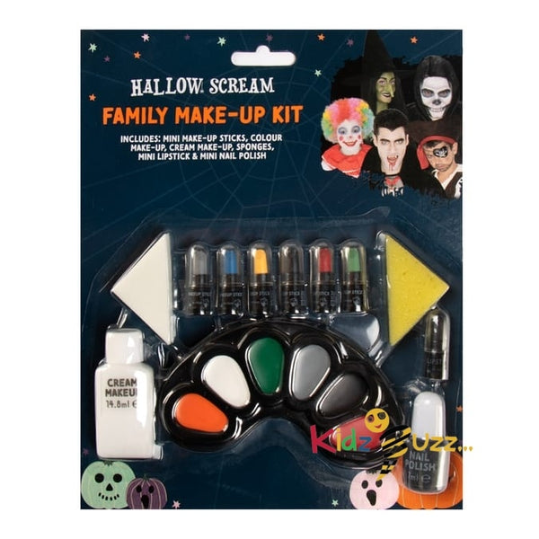 Halloween Scream Family Make Up Kit For Fun.