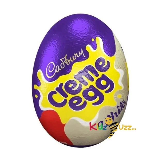 Pack Of 10 Cadbury White Chocolate Creme Egg 40g Easter, Egg Hunt Presents