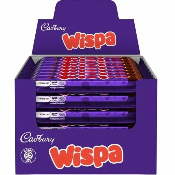 Wispa Chocolate Bar 48 X 36g (Pack Of 10 Full Box)