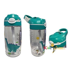 Water Bottle Dinosaur W/Lock 480ml