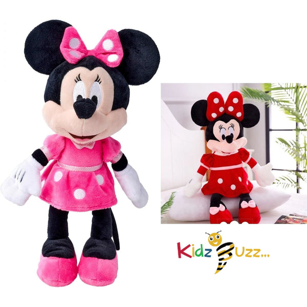 Mickey Minnie Soft Toy For Kids - Soft Plush Toy Random 1 Pcs