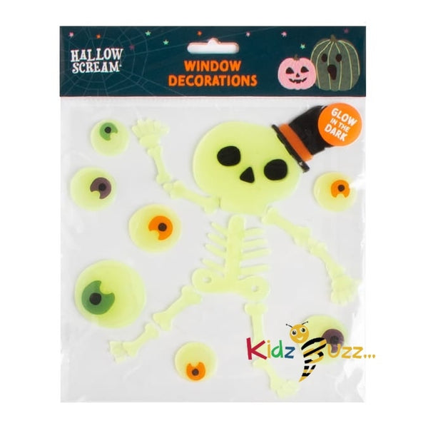 Halloween spirit with our easy to use Halloween Gel Window Decorations Pack Of 2