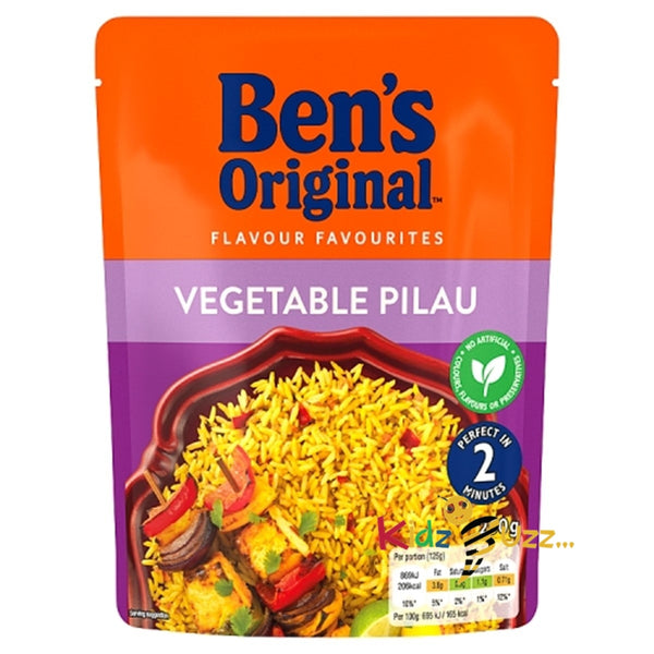 Ben's Original Veg Pilau Microwave Rice 6 x220G