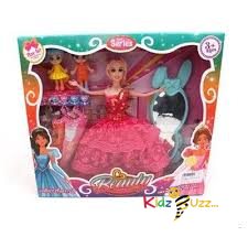 Beauty Dress Doll With Accessories Play Set