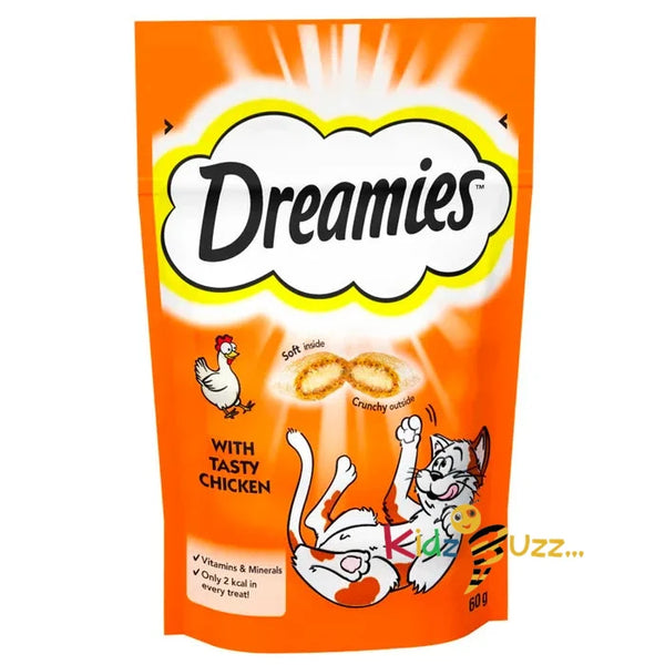 Dreamies with Tasty Chicken, 60g x 8