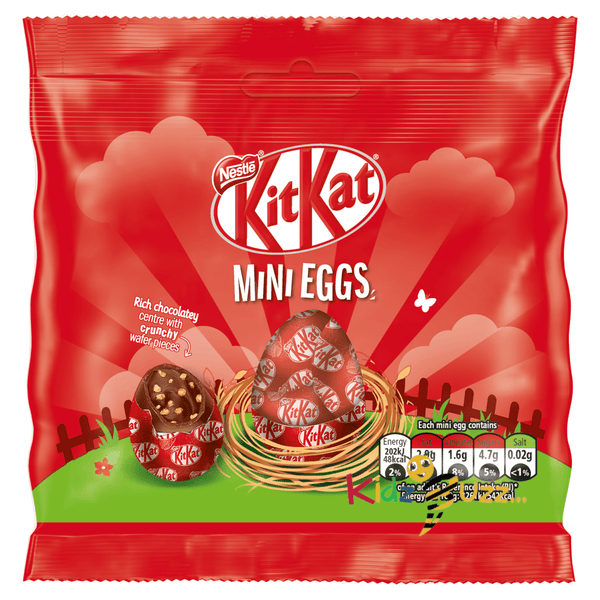 Kit Kat Milk Chocolate Mini Eggs 81G Pack Of 3