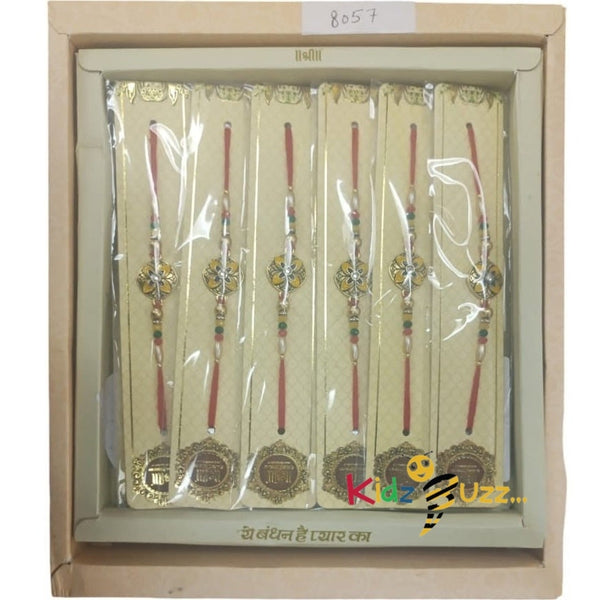 Shri Rakhi 8057- Rakhi for Brother Traditional Rakhi Set for Brother