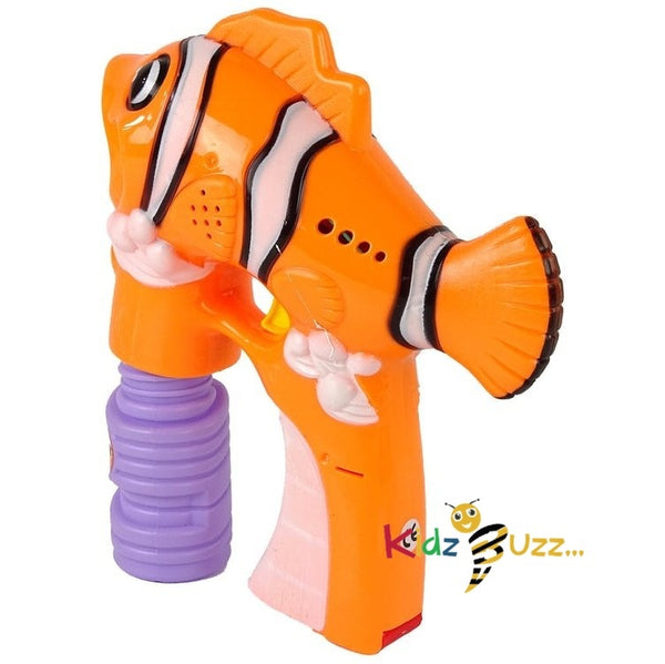 Dolphin Fish Bubble Machine Gun For Kids - kidzbuzzz