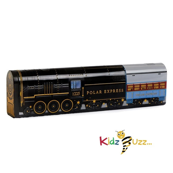 The Polar Express Cookie Filled Tin 270g Perfect Kids Gift For Christmas