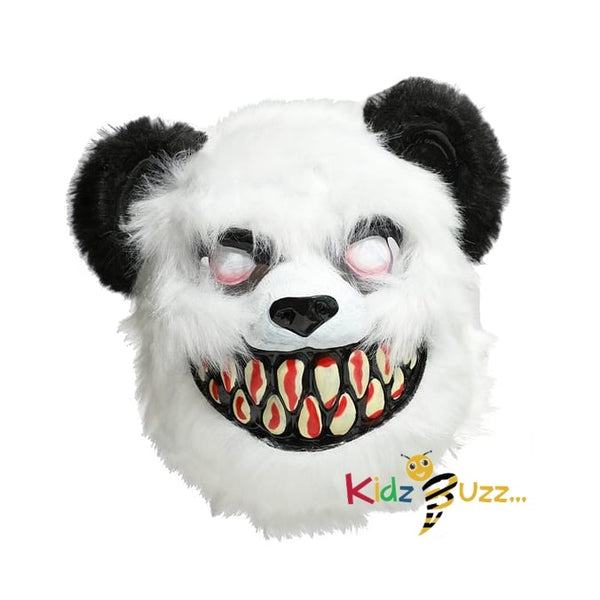 Halloween Scream Adult Furry Mask - Panda