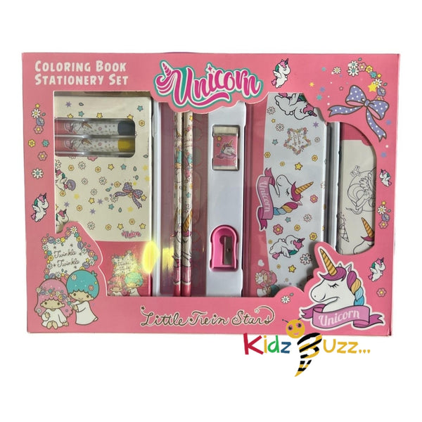 Unicorn Stationery Set IND Colouring Book For Kids