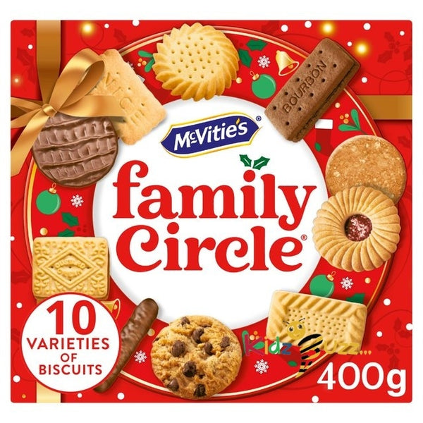 Mcvitie's Family Circle Biscuits Assortment 800G Pack Of 2