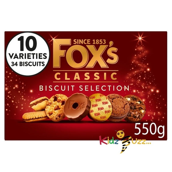 Fox's Classic Biscuit Selection 550G Pack Of 2