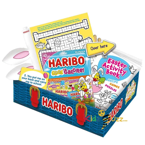 Haribo Hunt Hamper Box 320g - Easter Egg Hunt Hamper Perfect For Sharing