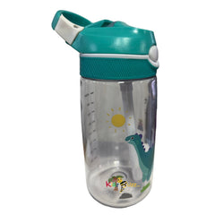 Water Bottle Dinosaur W/Lock 480ml