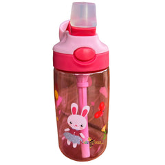 Water Bottle Pink Bunny 480ml