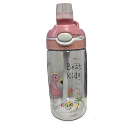 Water Bottle Flamingo W/Lock 480ml