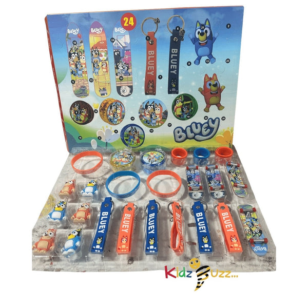 24Pcs Bluey Advent Calendar Perfect Xmas Gift