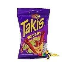 Takis Fuego Crisps 140g Pack Of 10