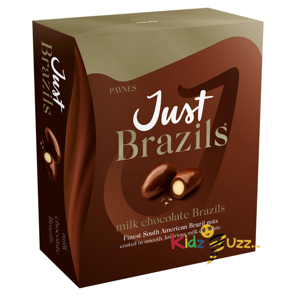 Just Brazils milk chocolate Brazils 150g Pack Of 5