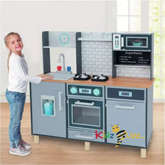 Chad Valley Pro Chef Wooden Toy Kitchen For Juniors