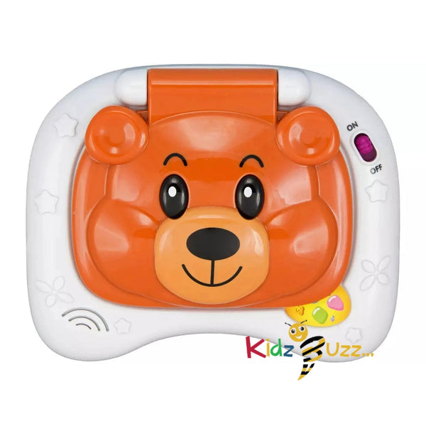 Chad Valley Teddy Bear Laptop Educational Toy For Kids